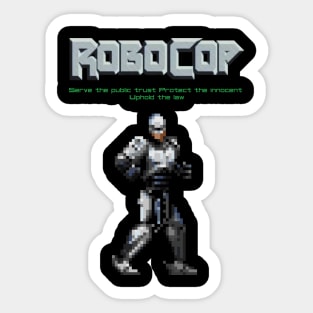 Arcade Robocop Sticker